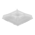 thumbnail image 1 of Secure Cable Ties 1 Inch Square Adhesive Tie Mount - 100 Pack, 1 of 3