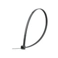 thumbnail image 1 of Secure Cable Ties 11 Inch High-Temp Resistant UV Black Standard Thermoflex Cable Ties - 100 Pack, 1 of 3
