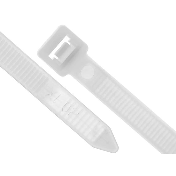 Secure Cable Ties 15 Inch Natural Heavy Duty Cable Tie - 100 Pack