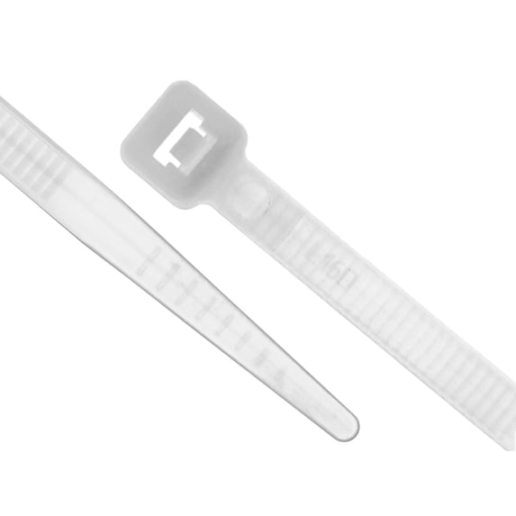 Secure Cable Ties 17 Inch Natural Standard Cable Tie - 100 Pack
