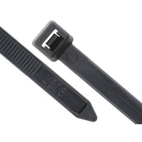 Secure Cable Ties 18 Inch Black UV Heavy Duty Cable Tie - 100 Pack