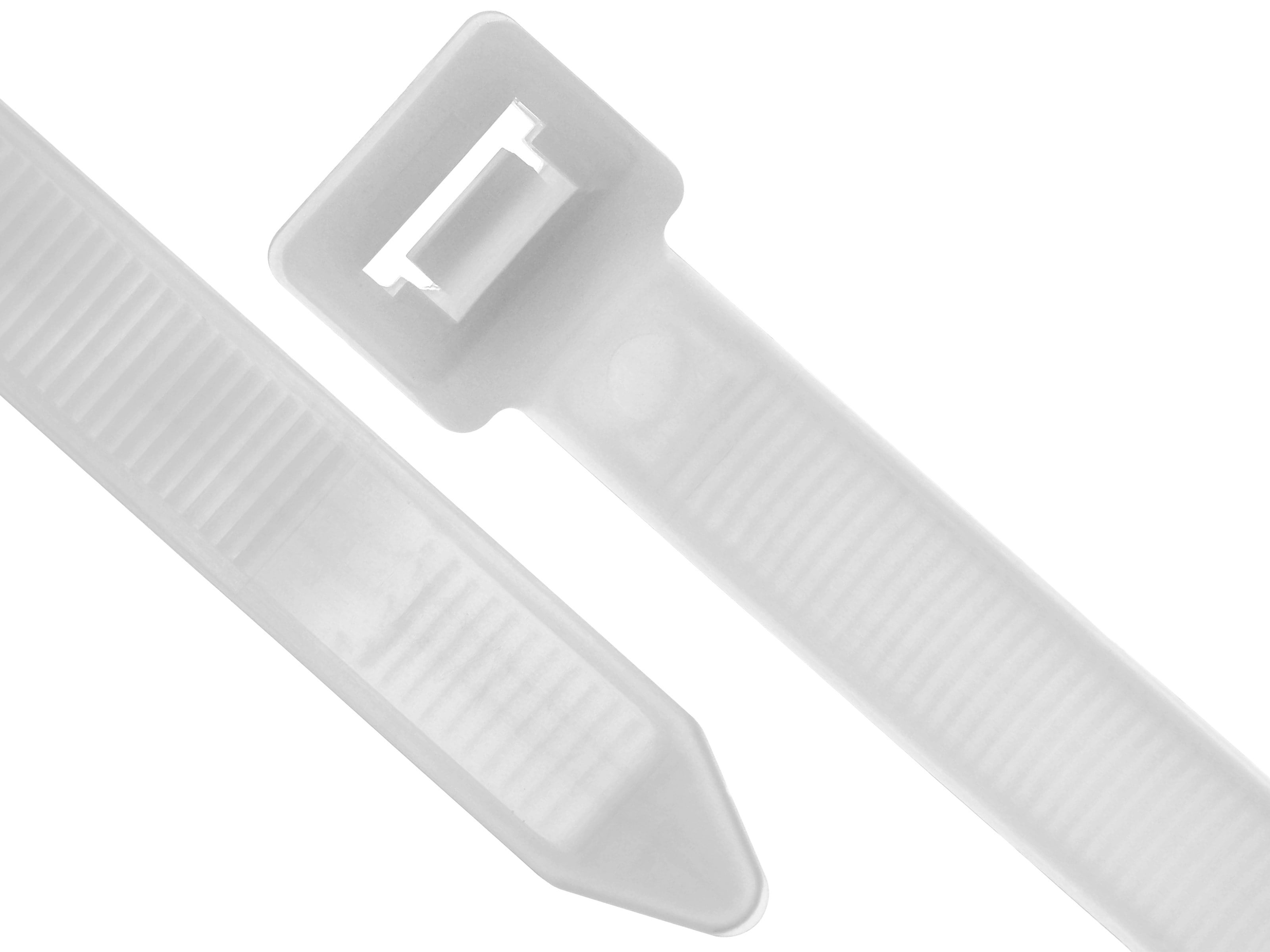 Secure Cable Ties 21 Inch Natural Extra Heavy Duty Cable Tie - 100 Pack
