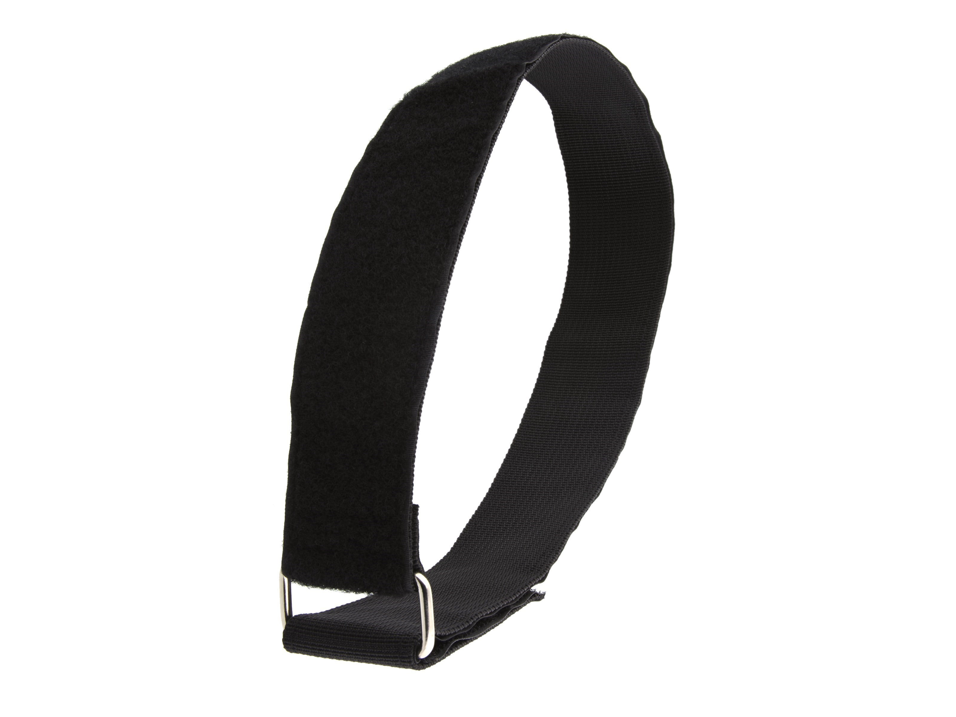 Secure Cable Ties 30 x 3 Inch Heavy Duty Black Cinch Strap - 5 Pack