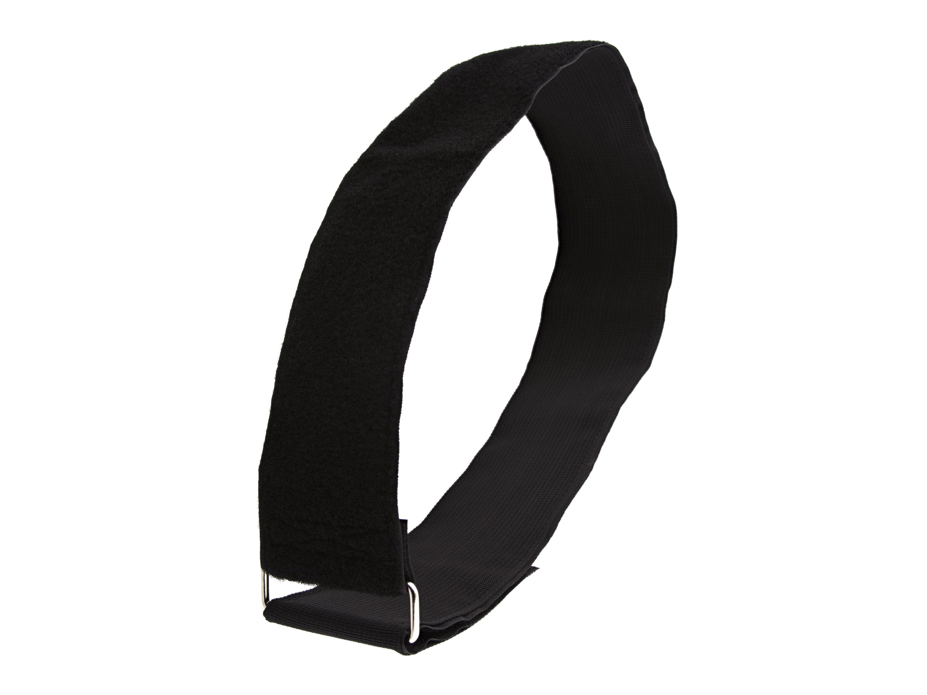 Secure Cable Ties 36 x 3 Inch Heavy Duty Black Cinch Strap - 5 Pack