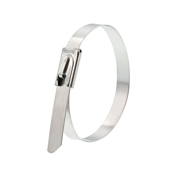 Secure Cable Ties 5 Inch Standard 316 Stainless Steel Cable Tie - 100 Pack