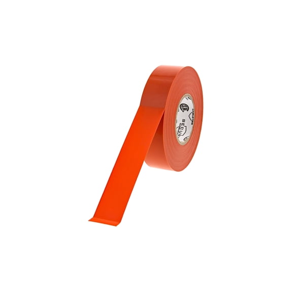 Secure Cable Ties Orange Electrical Tape 3/4 Inch x 66 Feet