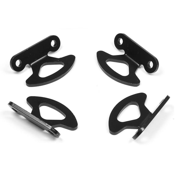 Secure Cargo Hook Brackets Holders for F150 Pickup Trucks, Easy Install, 4Piece