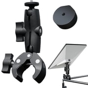 Secure Clamp Mount for Starlink Mini 2024 Old Version, Adjustable 360  RV Roof Rack Ladder Boat Rail Bracket, Fits 0.7 1.5 Poles