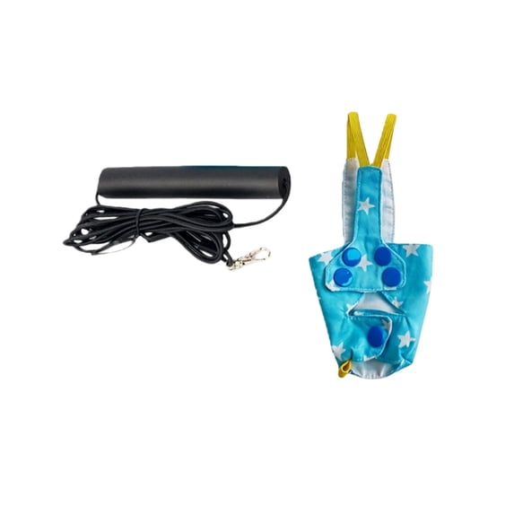 Secure Comfortable Parrot Leash Harness for Conures Outdoor Flight Control Training and Safe Adventures
