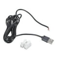 thumbnail image 1 of Secure Connection USB 2Pin Charging Cable Spring Terminal Block for Electronics, 1 of 9