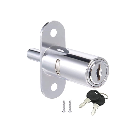 Secure Cylinder Lock Systems With Threaded Fastener Pressure Lock with Mounting Screws Sliding Door Security Locking