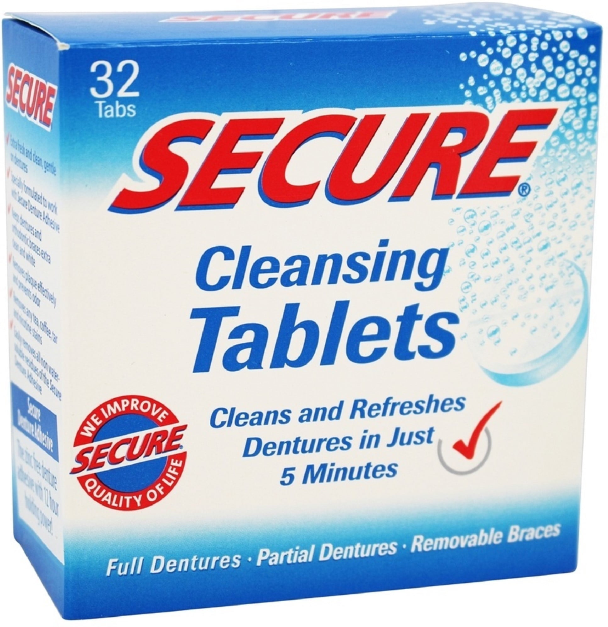 Fittydent Denture Cleaning Tablets 32 Pcs