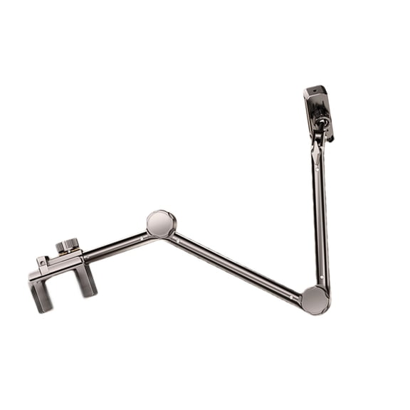 Secure Desktop Clamp Mount Stand Featuring 3 Axises Adjustable Design 80cm Extendable Arm for Space Saving