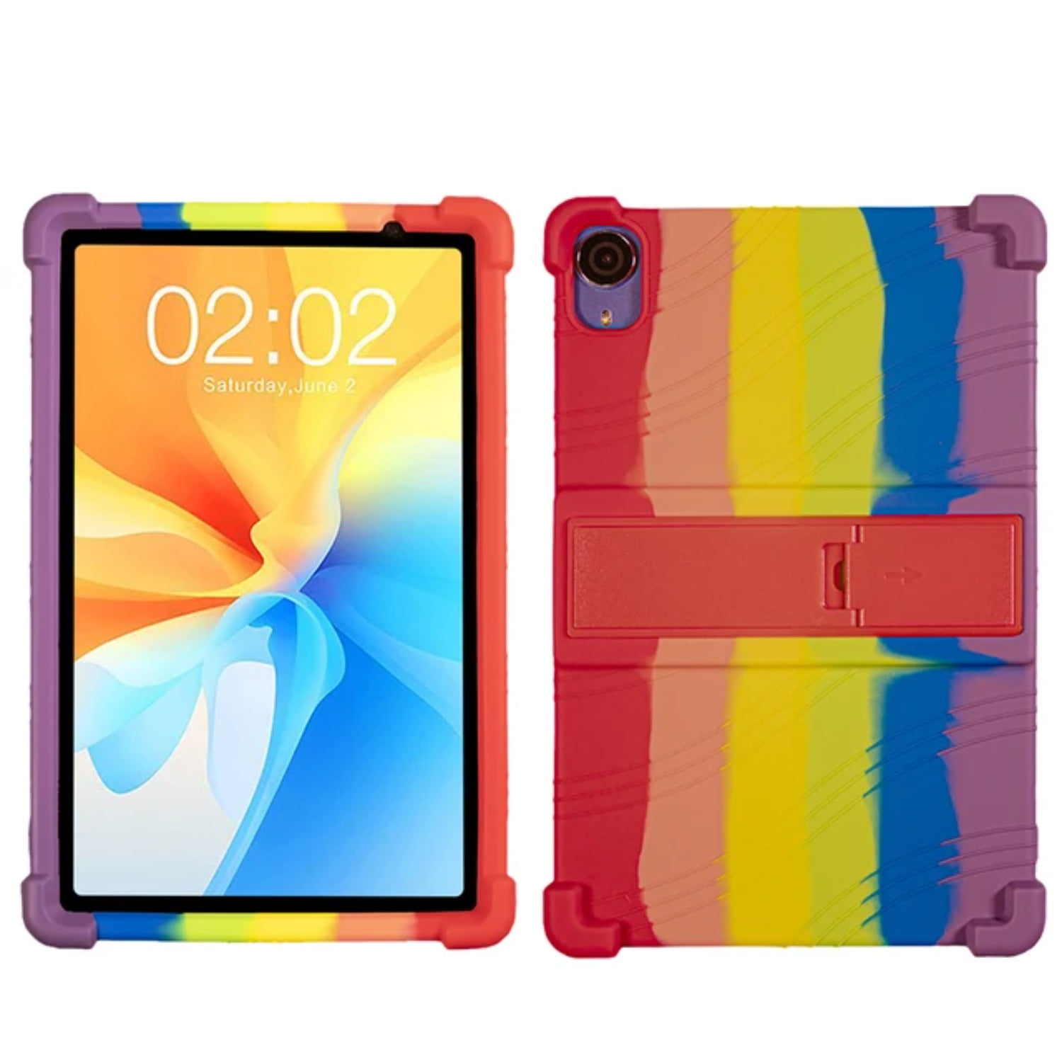 Secure Durable Protective Shockproof Silicone Stand Cover for