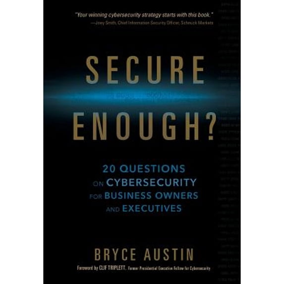 Pre-Owned Secure Enough?: 20 Questions on Cybersecurity for Business Owners and Executives (Hardcover) 0999393103 9780999393109