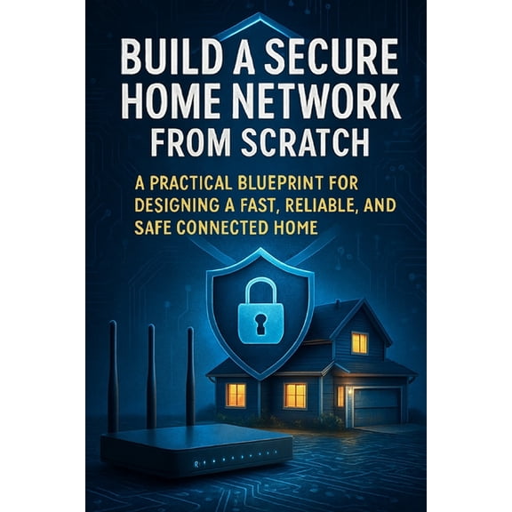 The Secure Home Network Blueprint Lock Down Your Home Network: Advanced Security, Monitoring, and Control Without Enterprise Complexity, Book 2, (Paperback)