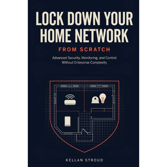 The Secure Home Network Blueprint Lock Down Your Home Network: Advanced Security, Monitoring, and Control Without Enterprise Complexity, Book 2, (Paperback)