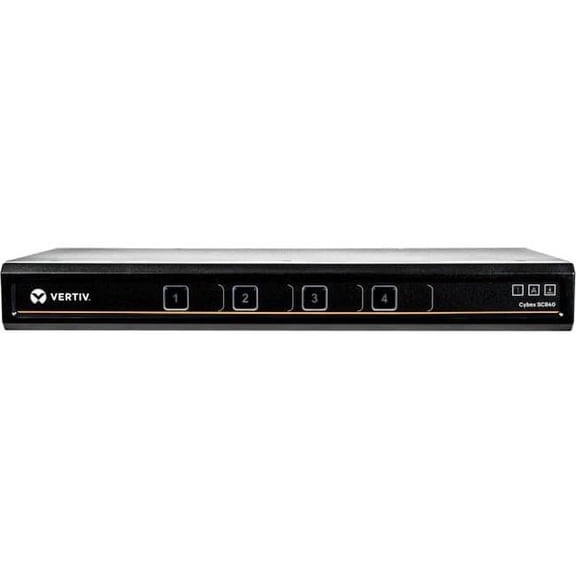 Secure KVM 4-Port Universal DisplayPort Switch