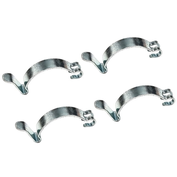 Secure Lock Air Filter Clip with Anti Vibrations Mechanism Prevents Loosening Suitable for Rough Roads Metal Materials 4pcs
