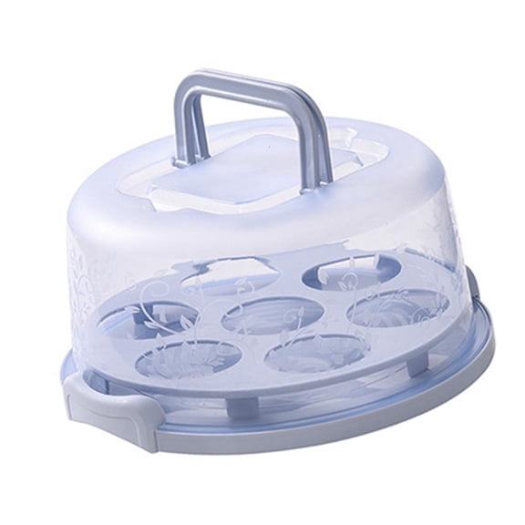 Effective Cake Transport Container Elegant Cake Saver Practical Cake Storage Box for Easy Viewing and Freshness