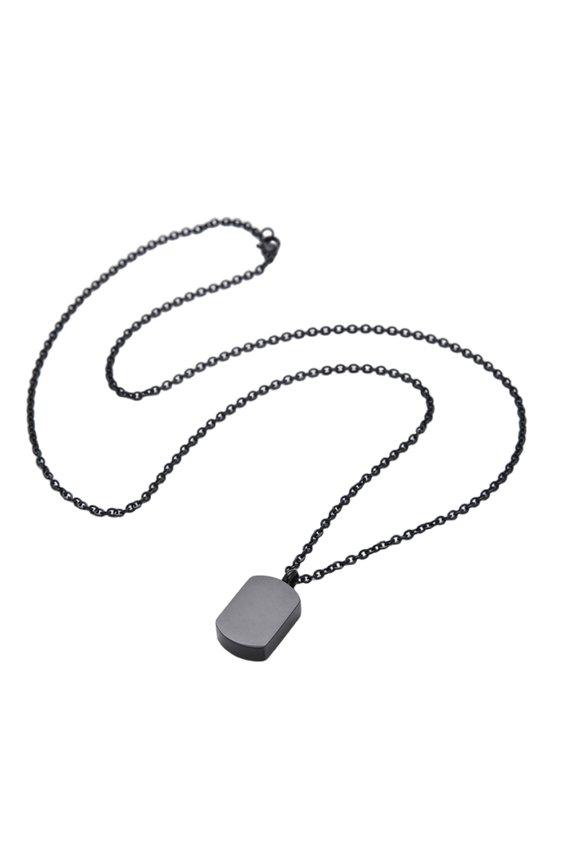 Secure Lock Urns Necklace Stainless Steel Memorial Jewelry Hide Ashes Storage