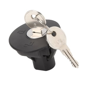 Secure Lockable Fuels Cap Replacement Part 8U5Z9C268B Weather Resistant Plastic Cap with Keyed Locks for Vehicle