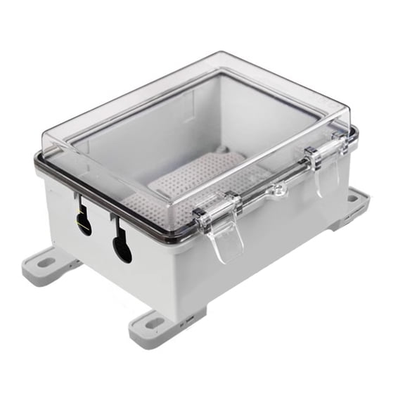 Secure Lockable Junction Box, Weatherproof Cable Case for Indoor/Outdoor Electrical