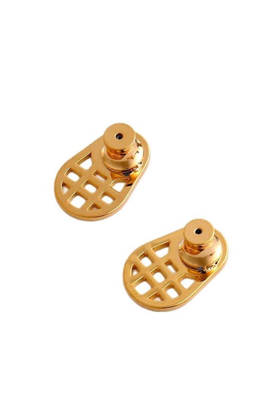 Secure Locking Earring Backs Sturdy Earring Supports For Heavy Earrings Sturdy Mesh Design Sophisticated Comfort Fit