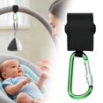 thumbnail image 1 of Secure Locking Heavy Load Carabiner, Multi-Purpose Wear Resistant Hook for Stroller and Bag Organization, 1 of 9