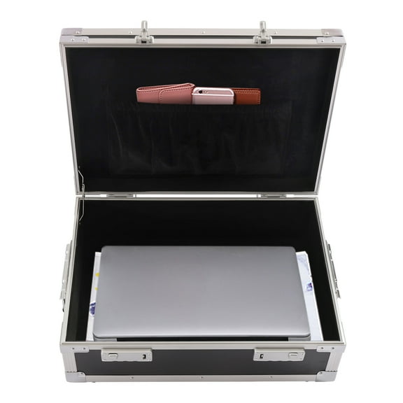 Secure Locking Storage Box Compact, Protective, Customizable Foam, Ideal for Valuables