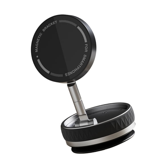 Secure Magnetic Car Phone Holder Rack Bracket with Vacuum Suction for Windshield