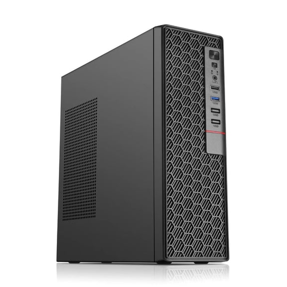Secure Metal Desktop Tower Case For Small ITX And Systems With Airflowss