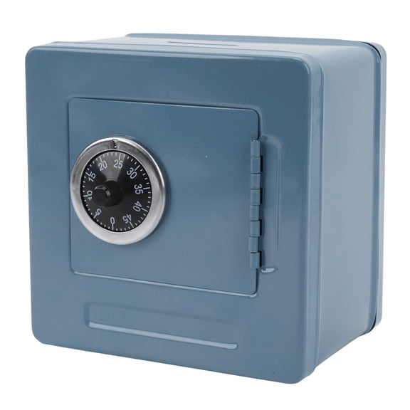 Secure Metal Password Box For Cash Valuables, Coded Lock, Durable Steel Construction, Ideal For Business Use