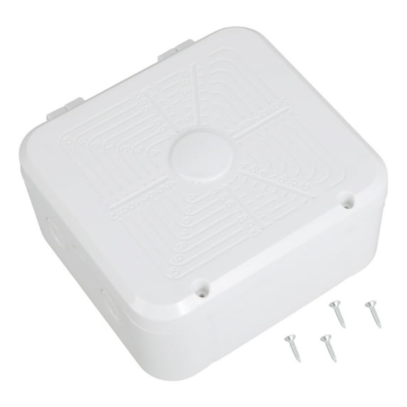 Secure Mounting Junction Box Enclosure Case For CCTV Camera Solar Panel Cord Quick Installation Ceiling Wall Mounting