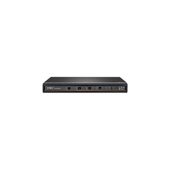 Secure MultiViewer KVM Switch 4 Port