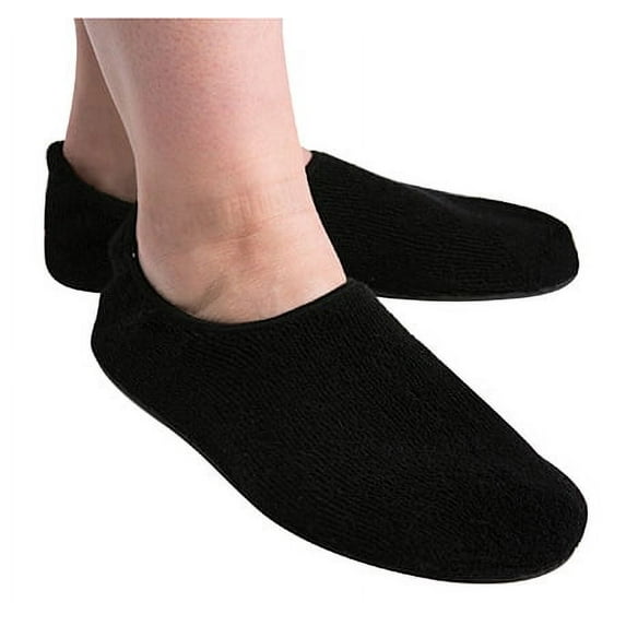 Secure® Non Skid Slipper Socks - Slip Resistant Rubber Sole For Fall Management / Prevention (X-Large)