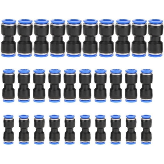 Secure Quick Connect Fittings, Adapter For Easy Straight Push In, Air Tool Fittings With High-Grade Sealing, Essential For Professionals Seeking Fast And Dependable Connections