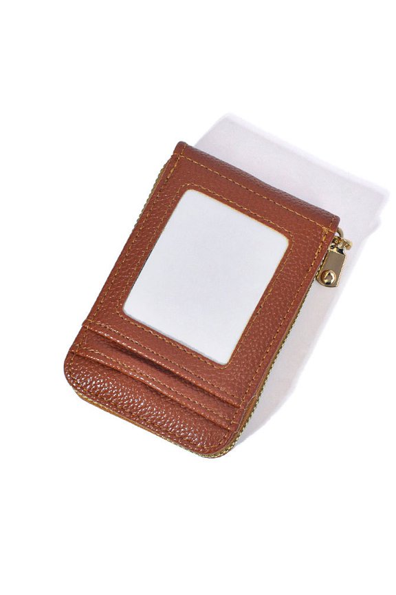 Credit Card Holders With RFID Blocking, Genuine Leather Offers Clear Slot Access And Large Capacity Storage For Business Professionals