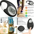 Secure Reliable Easytouse Simple 3D Walking Pedometer for Men Women