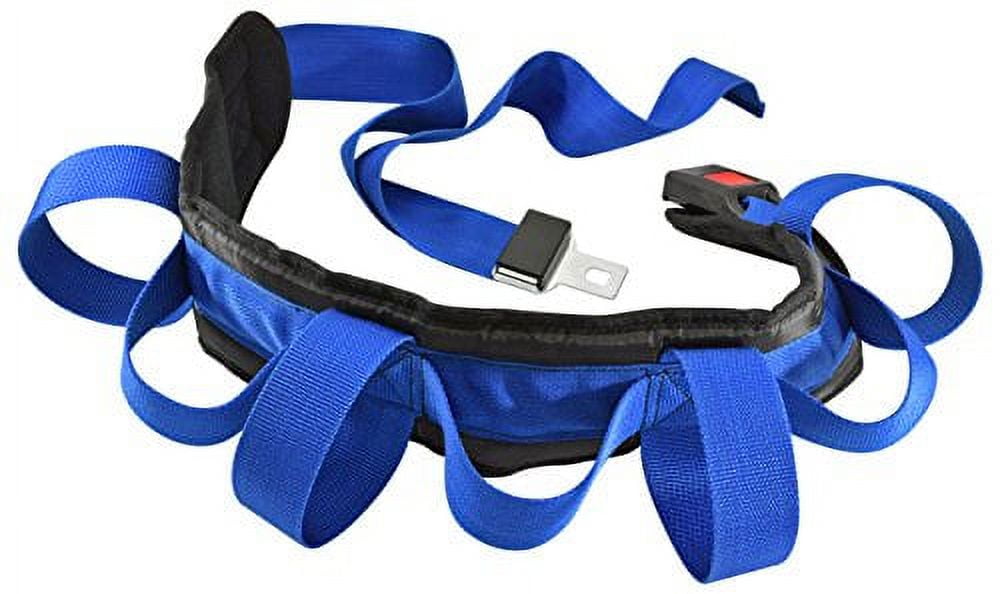 Secure STWB-70A Padded Gait Belt for Seniors with Handles and Push