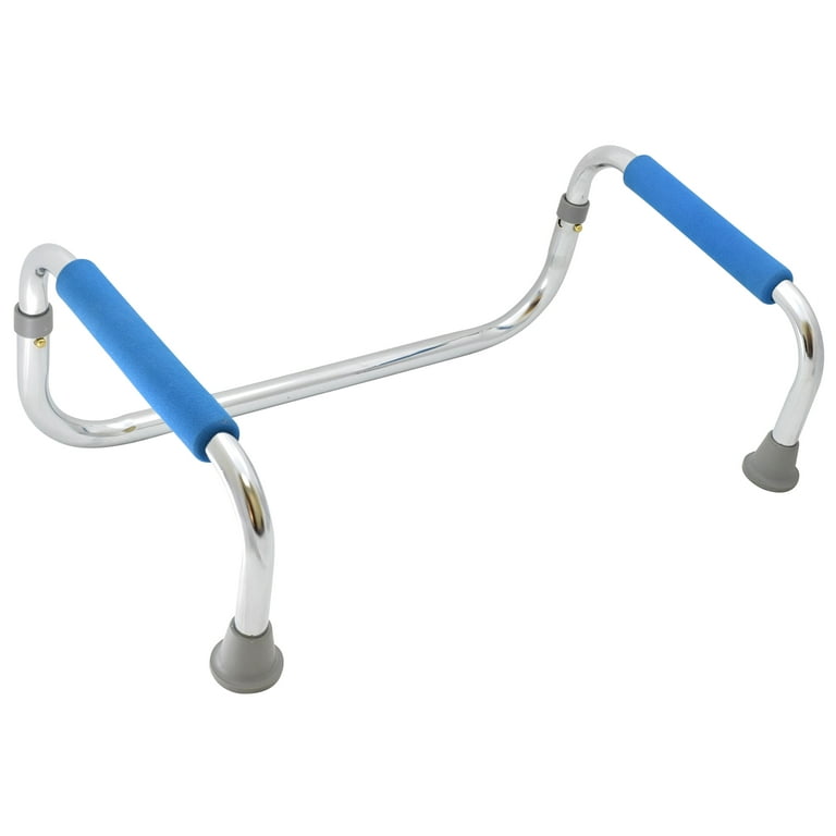 Secure Stand Assist Rail for Elderly with Padded Grab Bar Handles - Chair &  Couch Lift Assist Standing Support for Disabled - Handicap Grab Bar Bed