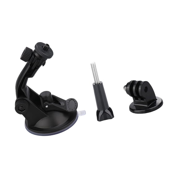 Secure Suction Mount for Cams with 360 Rotation on Windshields Ensuring Stable Video