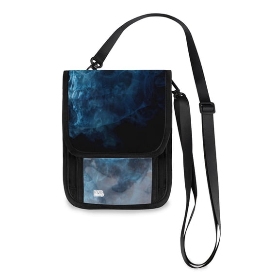Secure Travel Neck Wallet Passport Holder Adjustable Strap For Men & Women 6*7.5in Capybaras Are Playing