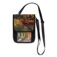 thumbnail image 1 of Secure Travel Neck Wallet Passport Holder Adjustable Strap For Men & Women 6*7.5in Farmhouses in Provence, 1 of 6