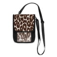 thumbnail image 1 of Secure Travel Neck Wallet Passport Holder Adjustable Strap For Men & Women 6*7.5in Leopard Print, 1 of 6
