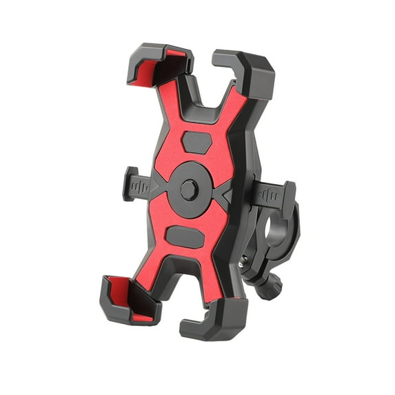 Secure Universal Bike Phone Mount - Shock Absorbing Handlebar Holder for Navigation and Music Control
