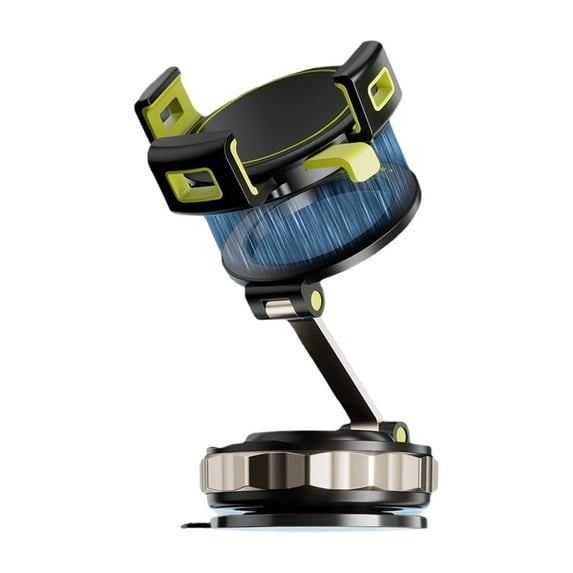 Secure Vacuum Suctions Car Phone Mount with Magnetic Attachment & 1 Hand Operate Mobile Phone Holder for Phone 12+