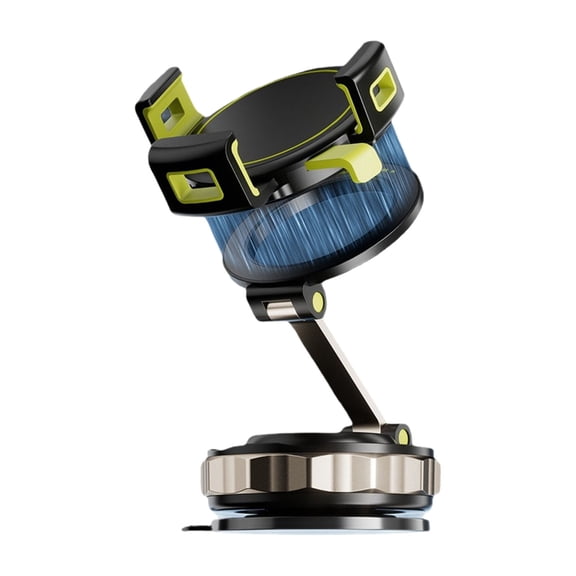 Secure Vacuum Suctions Car Phone Mount with Magnetic Attachment & 1 Hand Operate Mobile Phone Holder for Phone 12+