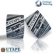 Secure Your Shipments with UTAPE Tamper-Evident Security Tape Moisture-Resistant - 4 Rolls, 3" x 165'