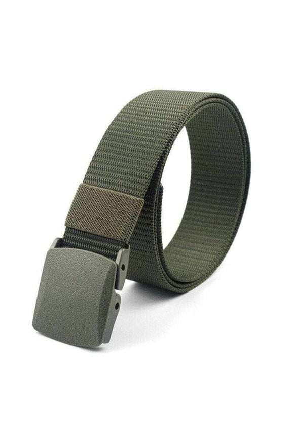 Secure and Stylish Nylon Travel Belt for Men with Hidden Compartment and Non-Metal Buckle for Camping Hiking Adventures